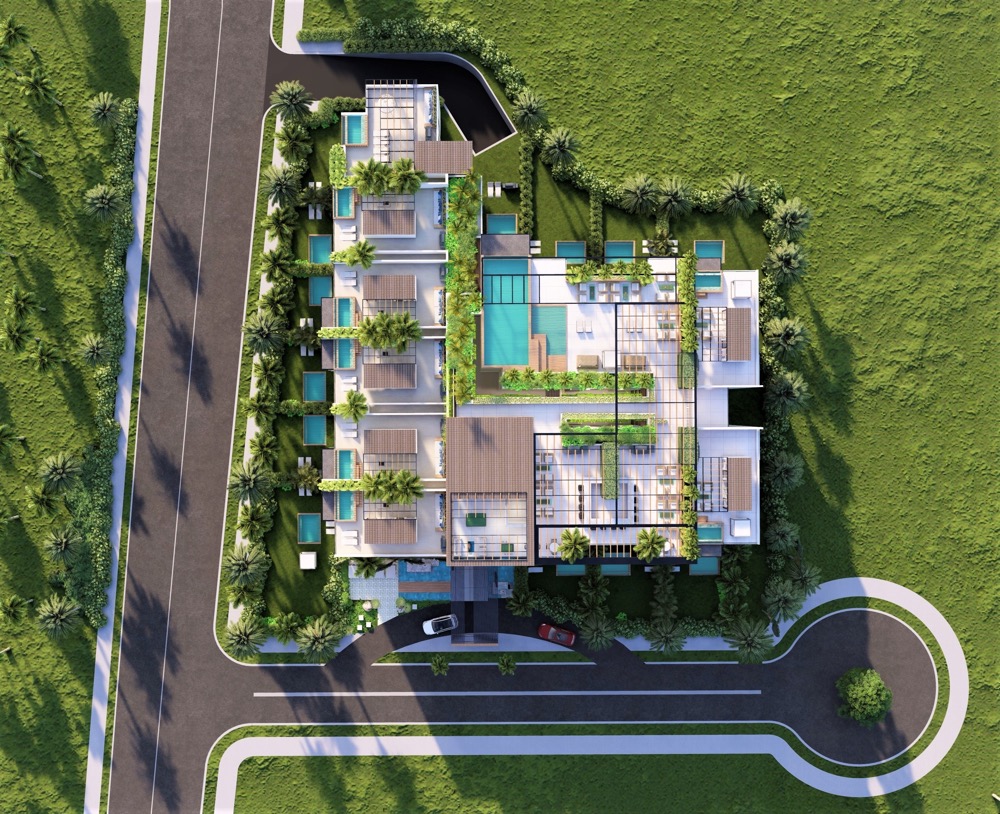 vista aerea core residence